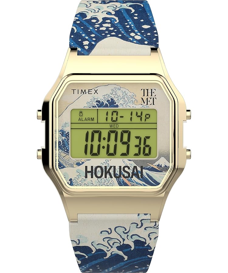 Timex Unisex The MET Hiroshige 34mm Watch, Multi-Color